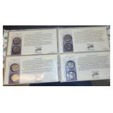 US mint first day coin covers lot of 4 sealed