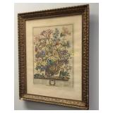 anti robert Furber october floral litho rolled gls