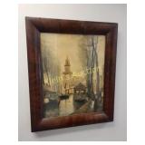 henri cassiers art framed print dutch amesterdam