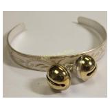 Pure Silver 1000 christening antique bracelet