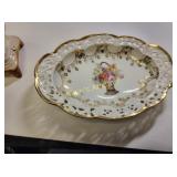 occupied japan pot belly stove & Bavaria pin dish