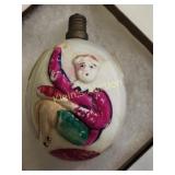 rare figural milk glass christmas bulb little jac