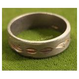 18K gp ring sz 8.5 nice!