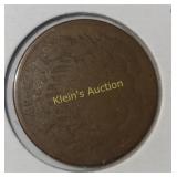 1866 rare two cent piece coin