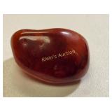 carnelian agate gemstone 146 carats great color