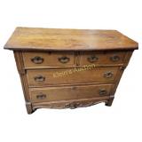 oak server buffet or dresser 4 drawer