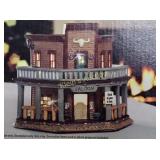 2009 cowboy christmas collection saloon figurine