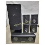 Divinci 6pc ht system da6.1 subwoofer & 5 surround