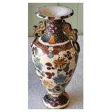 antique Japanese Satsuma vase  meiji period