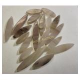 jade marquis stones pinks & grays 326 Carats