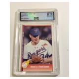1991 pacific nolan ryan a real gamer bloody lip cd