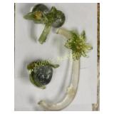 antique murano glass pieces from chandelier?