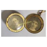 JFS & sons 14K gold stiffened pendant