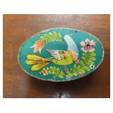 dutch folk art wood box hand painted