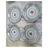 lot of 4 pirkenhammer 6 3/4" plates exc!