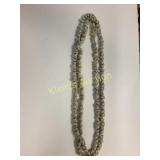 vintage iridescent trochus seashell necklace