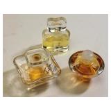 vtg partum's, lot of 3 tresor, tuscany, white lin
