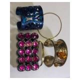 estate bracelet lot bangles, Napier too!