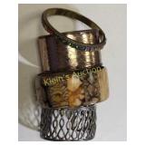 vtg bangle bracelet lot of 4 jeweled too!