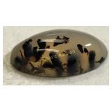 high quality montana agate cabochon 5 carat oval!