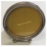 sterling silver webster round picture frame
