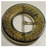 exceptional apple juice bakelite reverse carved bk