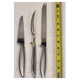 Gerber kitchen carving knife set mid century littk