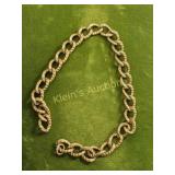 antique gold filled bracelet 1/20th 12K 7 1/4"