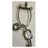 vtg silvertone pendant w/ charms