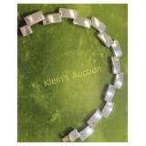 los Castillo? style modernist bracelet 7 1/2"