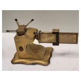 vtg pelouze postal scale rare gold color! 1919