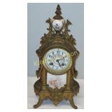 St Marte et cie French gold gilt & porcelain cher