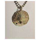 sterling silver sand dollar by doskow 1976!