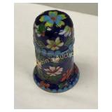Chinese cloisonnï¿½ snuff or trinket box