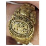 stark bros Nurseries salesman honor ring sterling