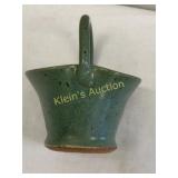 1993 rings pottery mini basket Seagrove nc