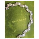 modernist bracelet 7 1/2' los Castillo? style