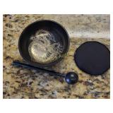 tibetian singing bowl meditation bowl dragon