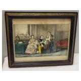 original currier & Ives the fruits of temperance