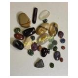 186 carats Gemstone Lot mookaite, jasper , calced