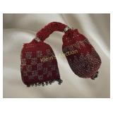 Victorian Hand Bag Beaded Miser