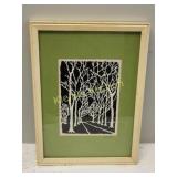 cecila reiman stettler scissor cutting art lane of