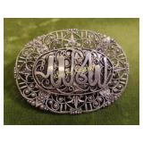 sterling pin brooch antique Beautiful!