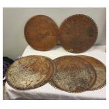 13 regina music box disc's 15 1/2' LATE 1800's