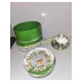 Paperweights, diamond &Susan Wallace barnes