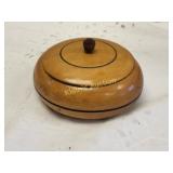hand made maple humidor or trinket vintage box