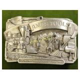 ames tools 1982 l/e Belt buckle orig box