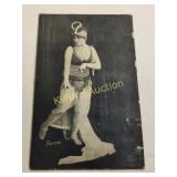 rare pin up arcade post card Farari