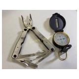 multi tool pliers set & compass engineer