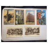 6 NC Postcards Wilmington bellamy, Ronald Williams